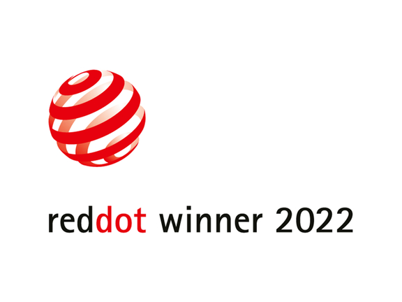 Logo Red Dot Award Gewinner 2022 – Auszeichnung für BORA Produkte im innovativen Design.