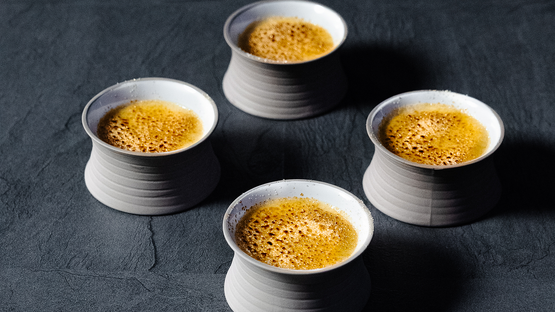 Crème brûlée al pan di zenzero