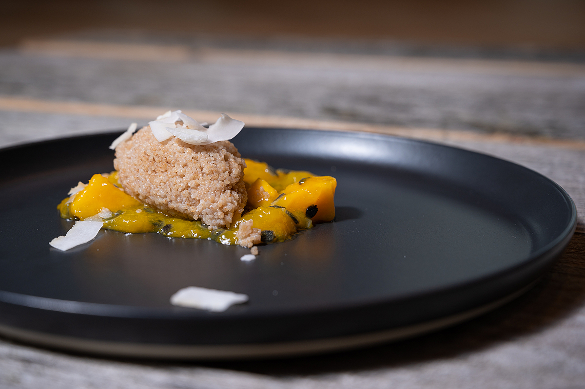 Kokos Baiser Rolle Mit Maracuja Amp Pfirsich - Rezepte Suchen