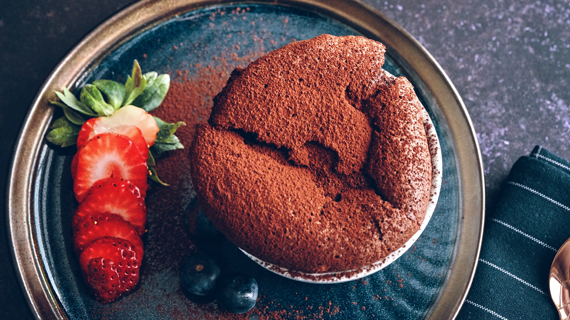 Chocolate lava cake Chocolate lava cake