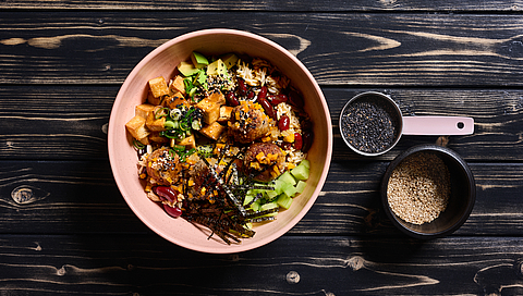 Healthy bowls packed with flavour