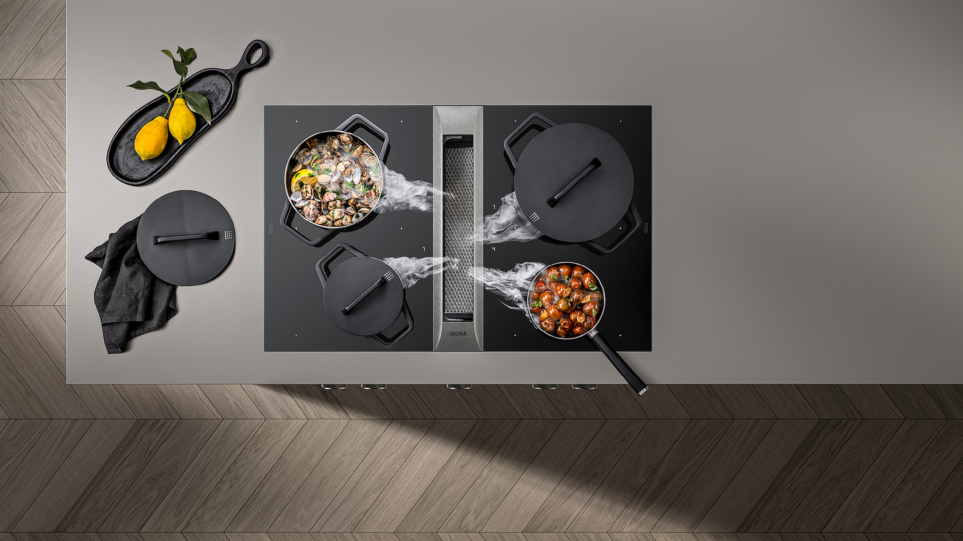 BORA Pots and Pans : des ustensiles de cuisine pour les plus hautes exigences