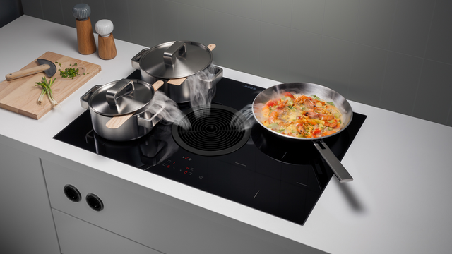 Bora Basic: placa de cocina con extractor de humo