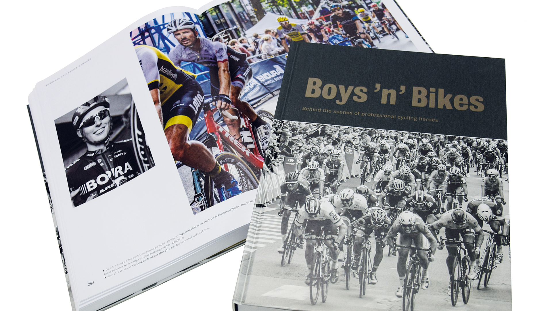 BORA belebt sein Radsport-Engagement mit faszinierendem Bildband
