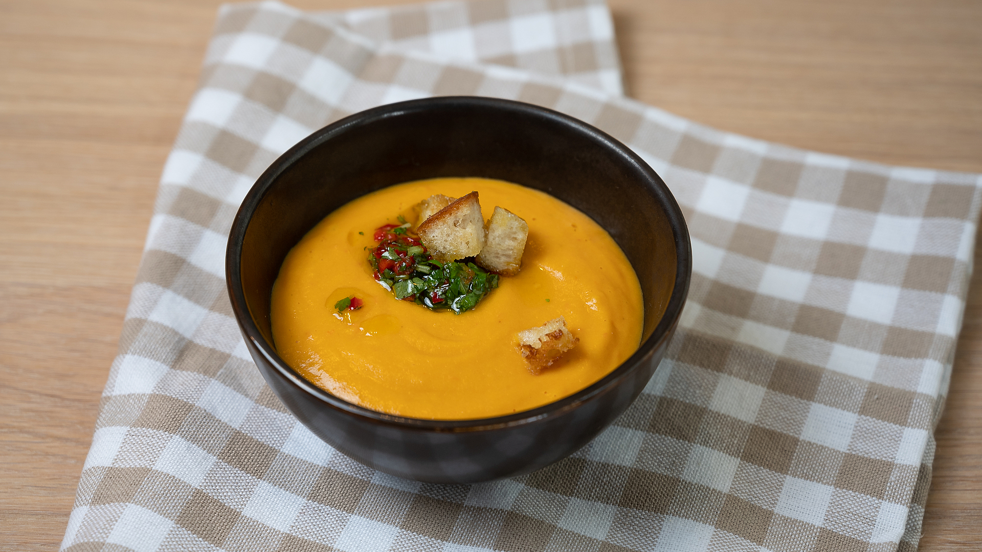 Sweet potato bisque