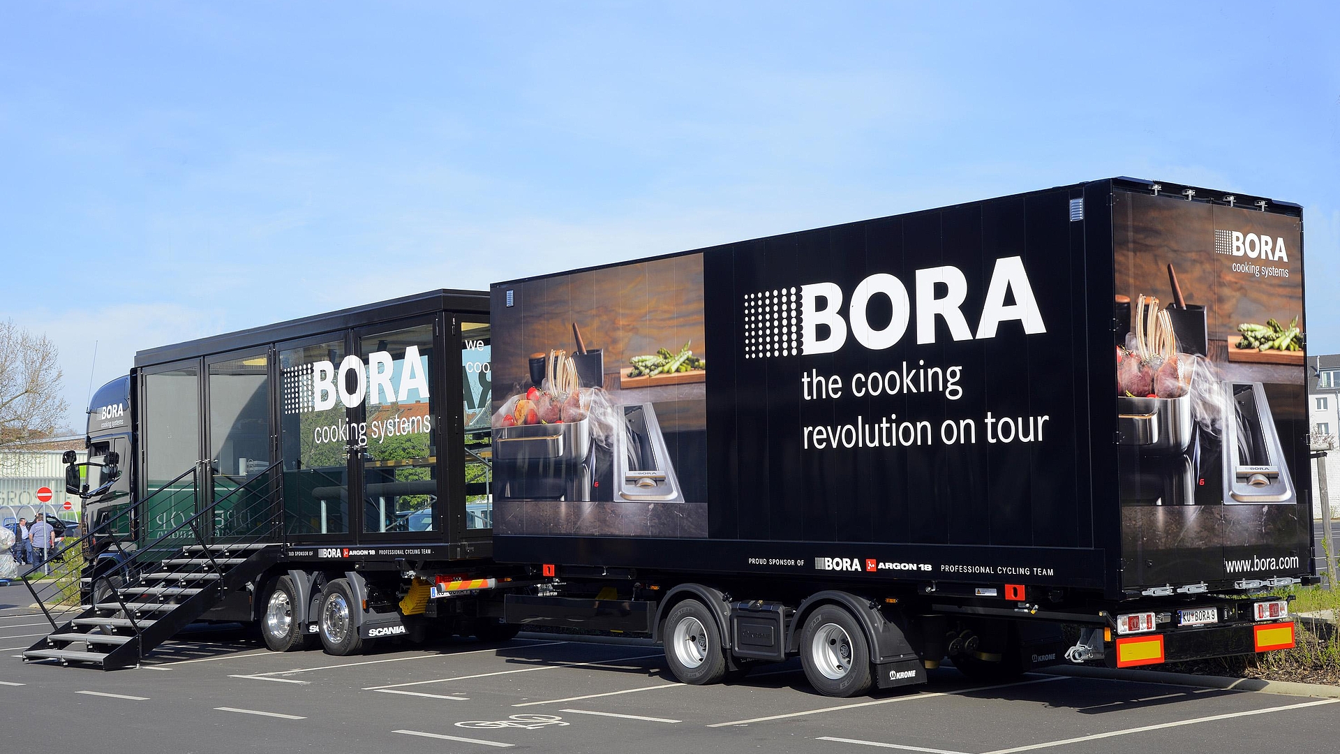 The road as a stage: BORA is sending its very own Cooking Truck on its travels