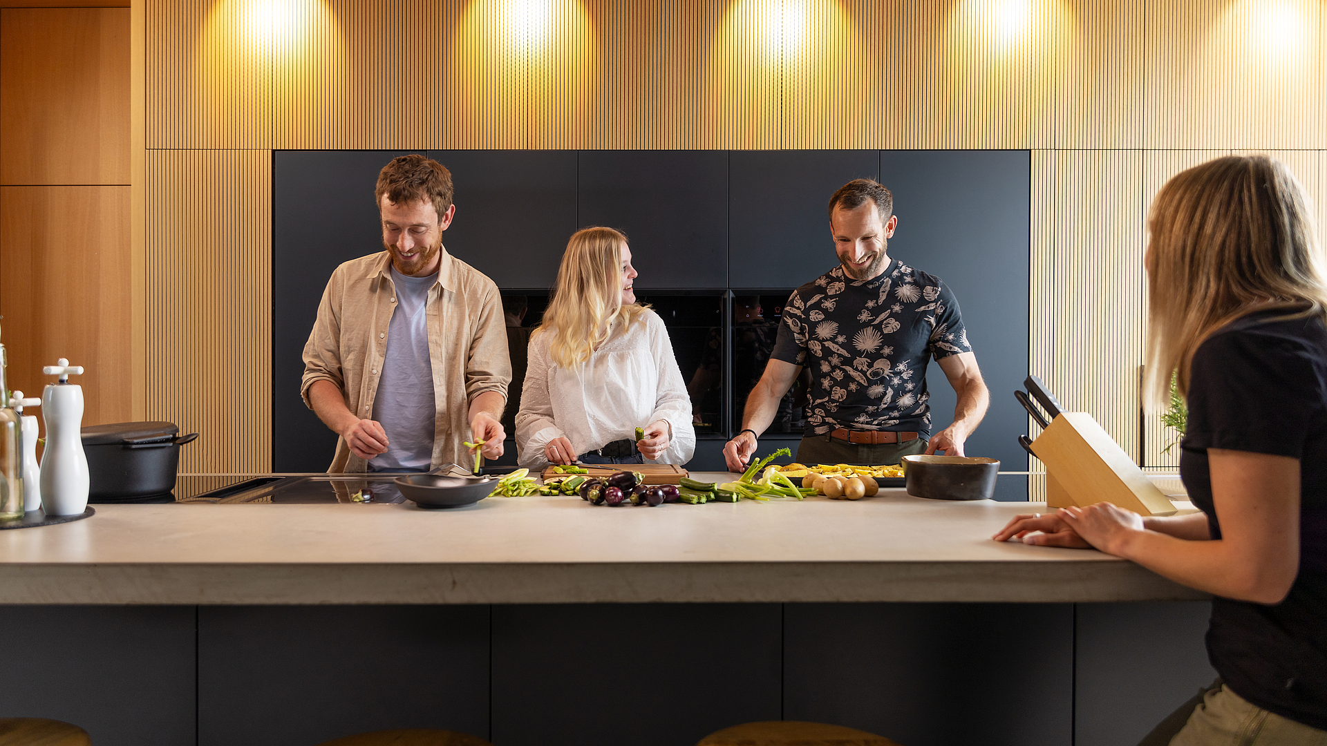 Progetto di illuminazione per la cucina