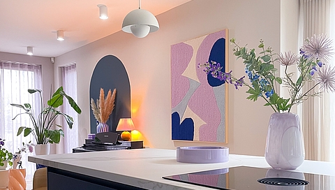 Light and fresh – pastel colours in the kitchen