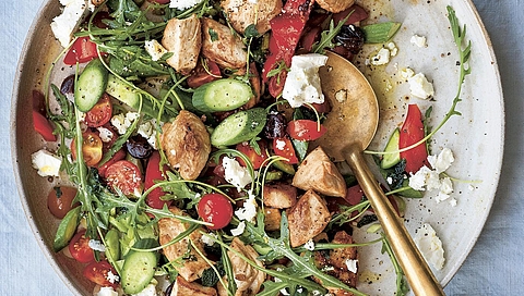 Greek chicken salad