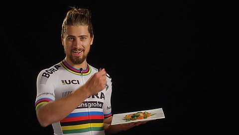 Des recettes championnes du monde par et avec Peter Sagan