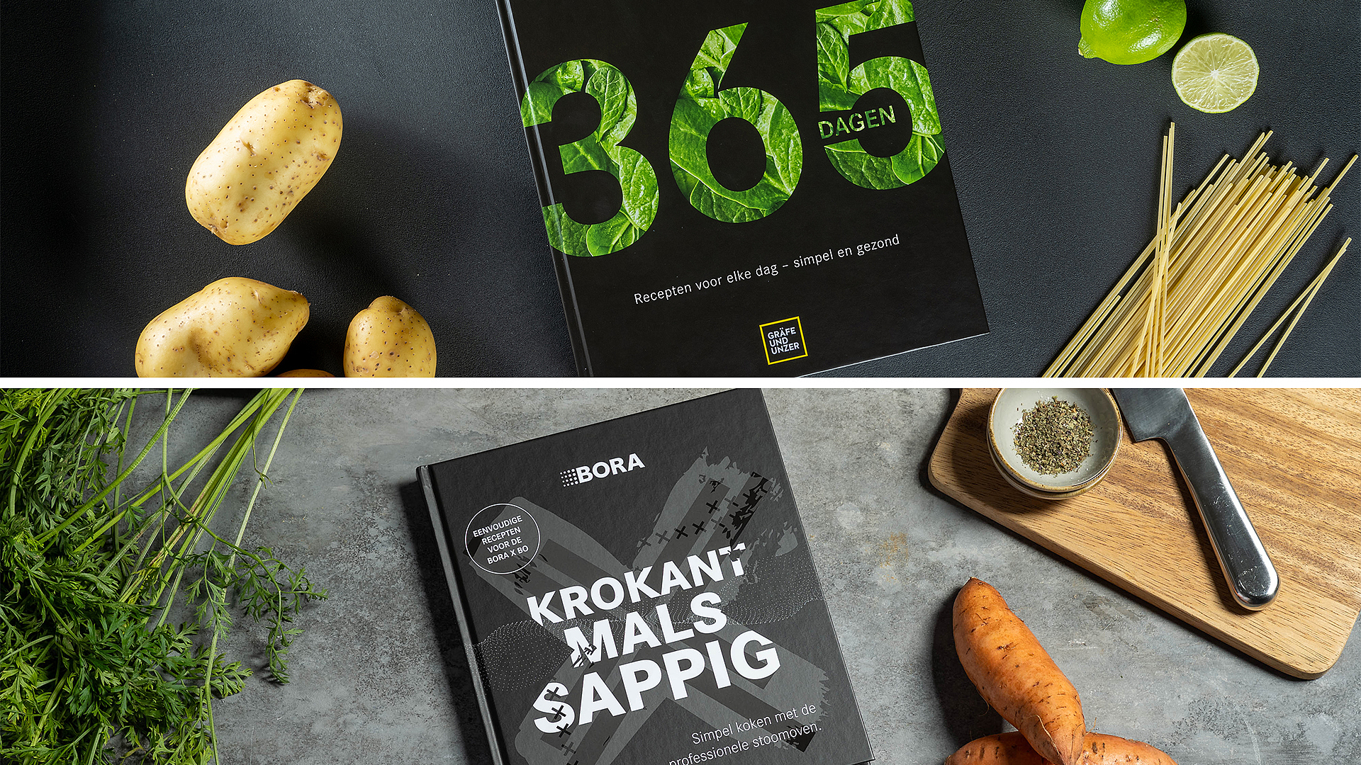 Met de kookboeken van BORA wordt koken elke dag een feest