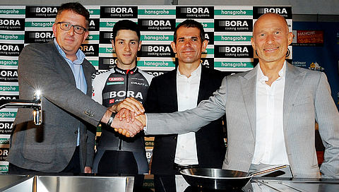 Radsport-Engagement BORA - hansgrohe