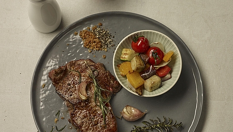 Steak met zuiderse groenten uit de 10 | 10 dealereditie