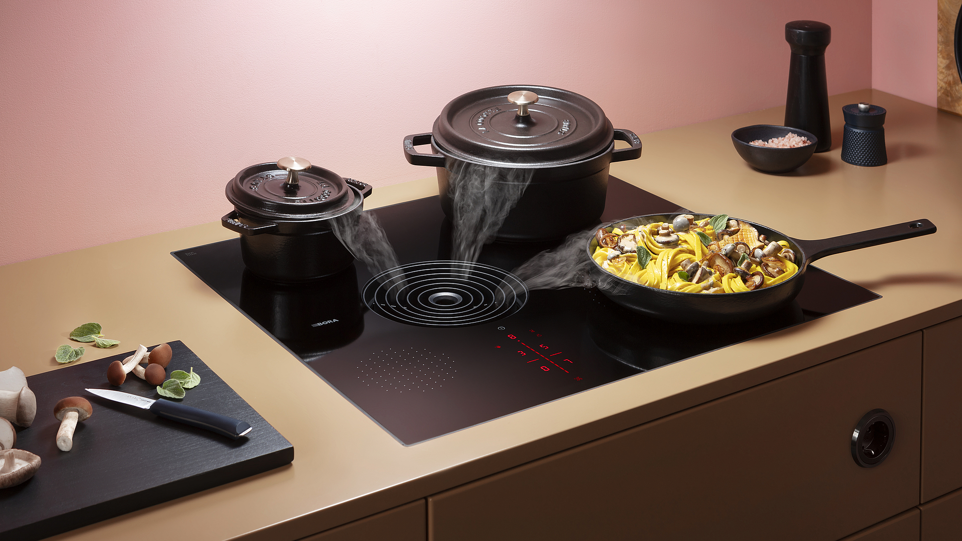 BORA S Pure offers a surprising number of options. BORA S Pure offers a surprising number of options.