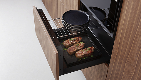 BORA multi drawer steak