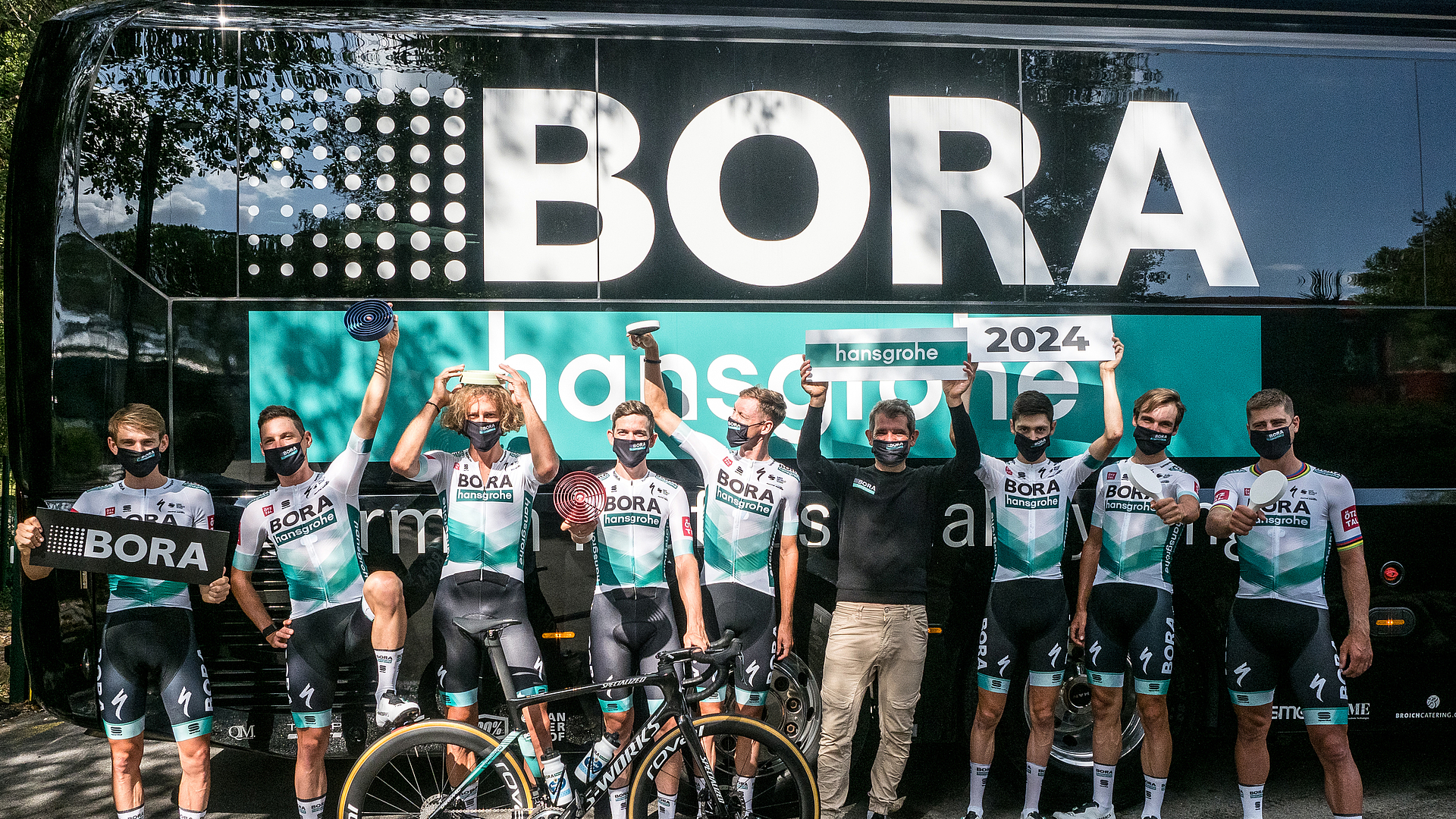 BORA continuerà ad essere lo sponsor principale della squadra di ciclismo BORA – hansgrohe fino al 2024