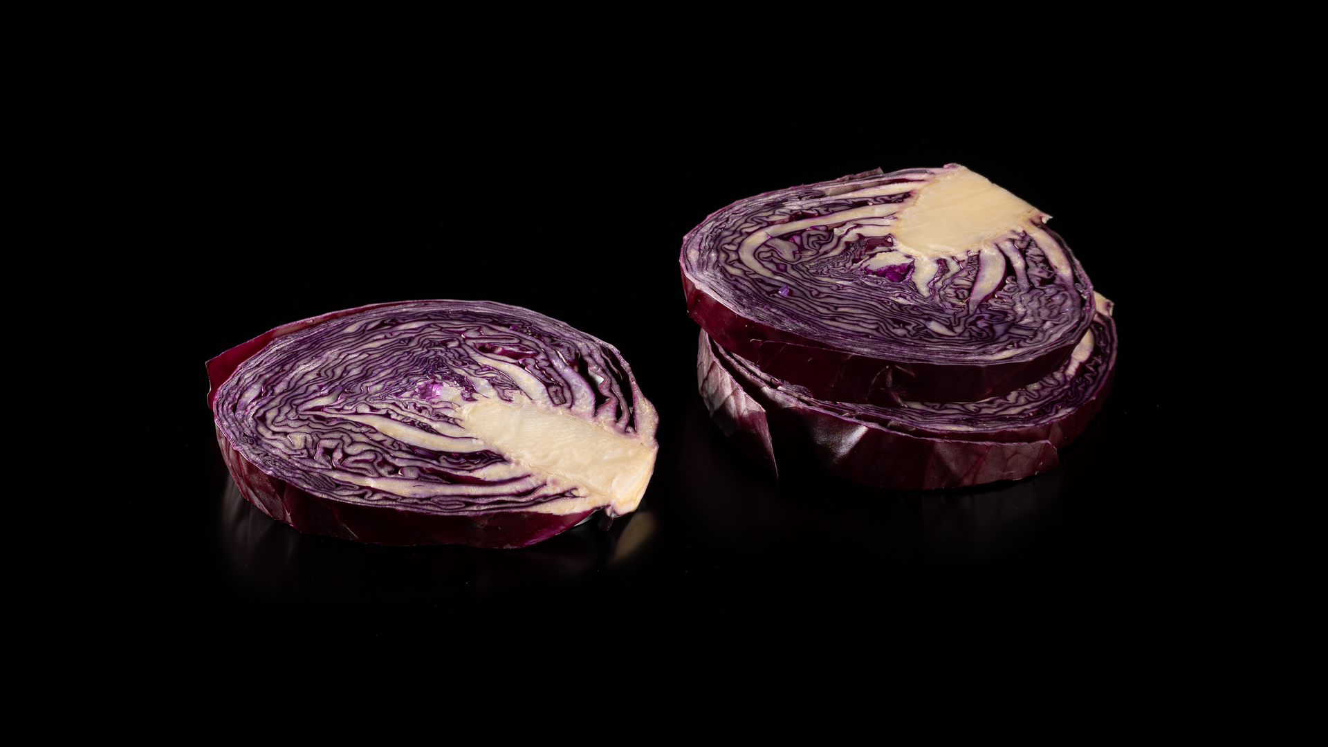 Roasted red cabbage