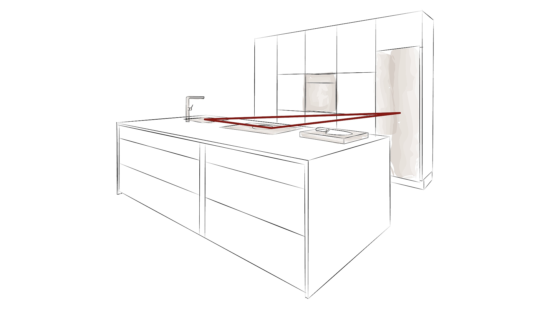 Ergonomía en la cocina - Cocinas Brava - Cocinas de diseño