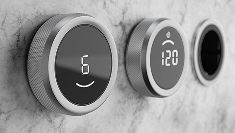 BORA Professional 3.0 - rotary knobs marble