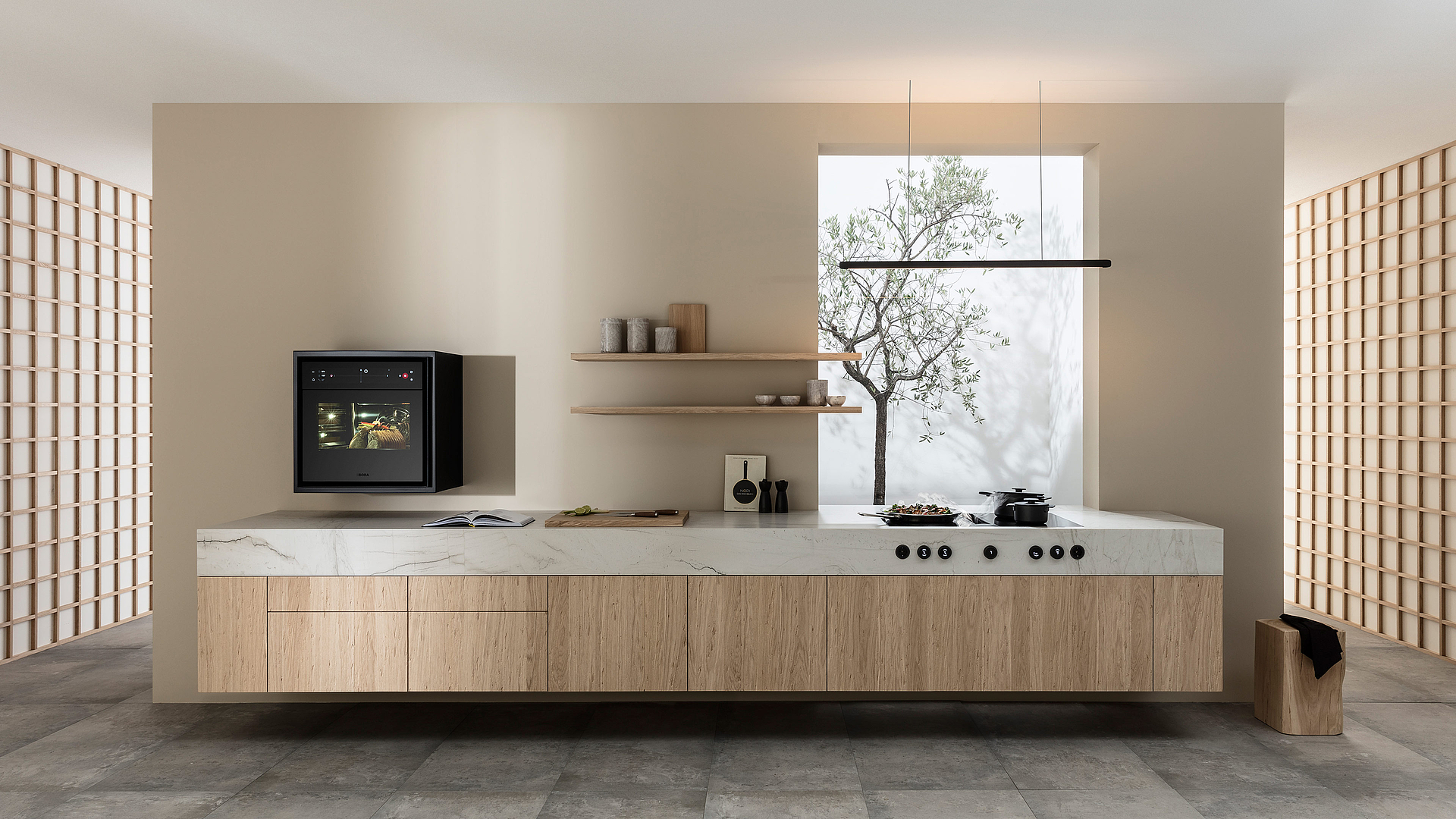 BORA showcases its new products and expands the kitchen as a living space