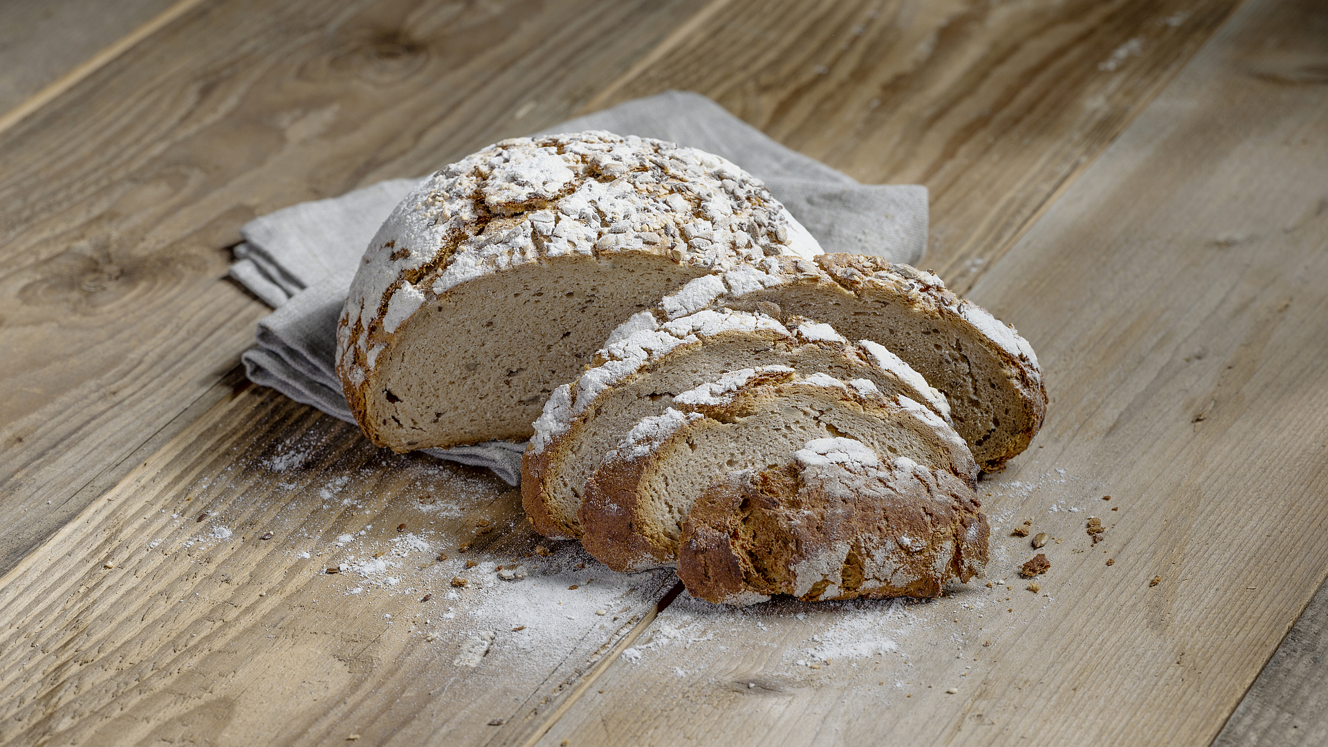 Roggen-Dinkel-Sauerteigbrot