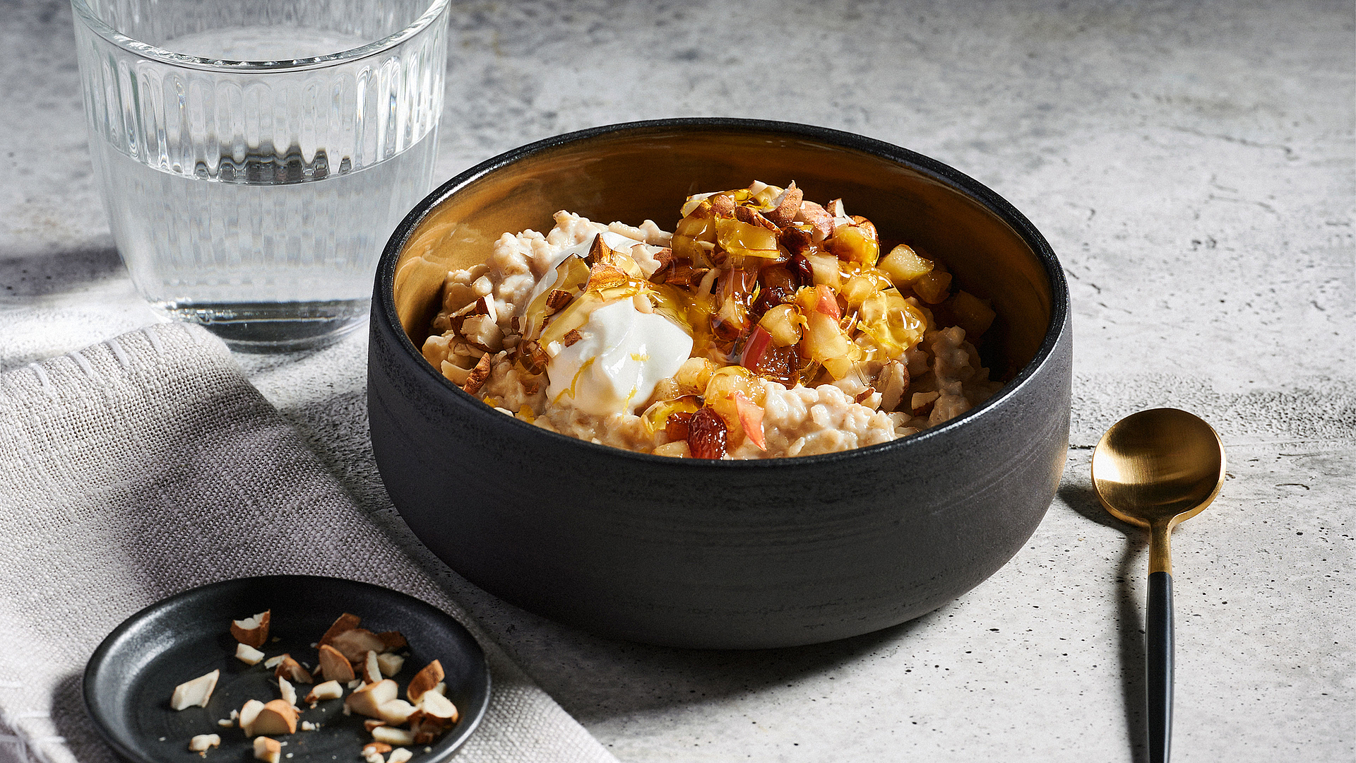 Porridge in stile Bircher