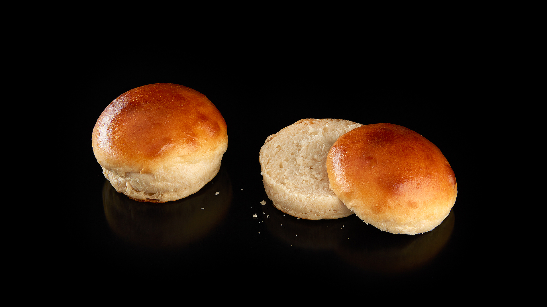 Bun briosciati per burger Bun briosciati per burger