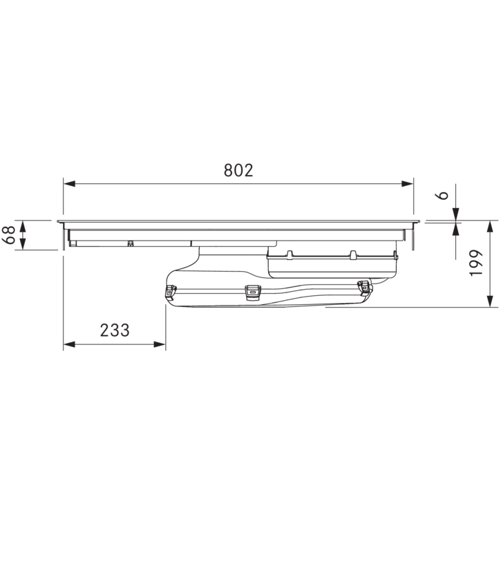 Extractor de encimera - PUXA - BORA Vertriebs GmbH & Co KG