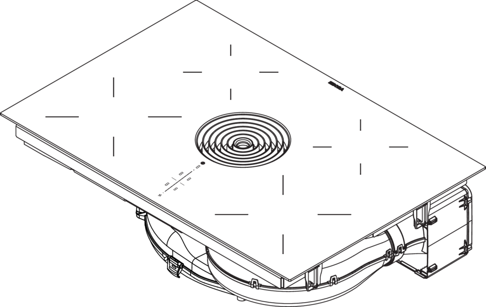 Extractor de encimera - PURU - BORA Vertriebs GmbH & Co KG