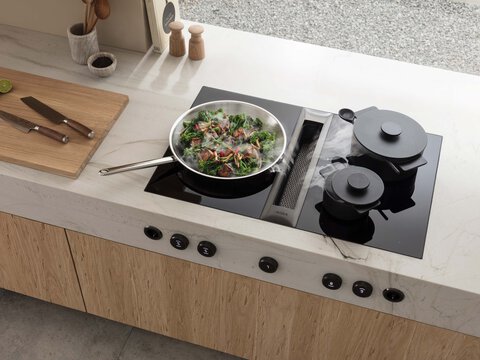 Efficient cooktop extractor systems BORA